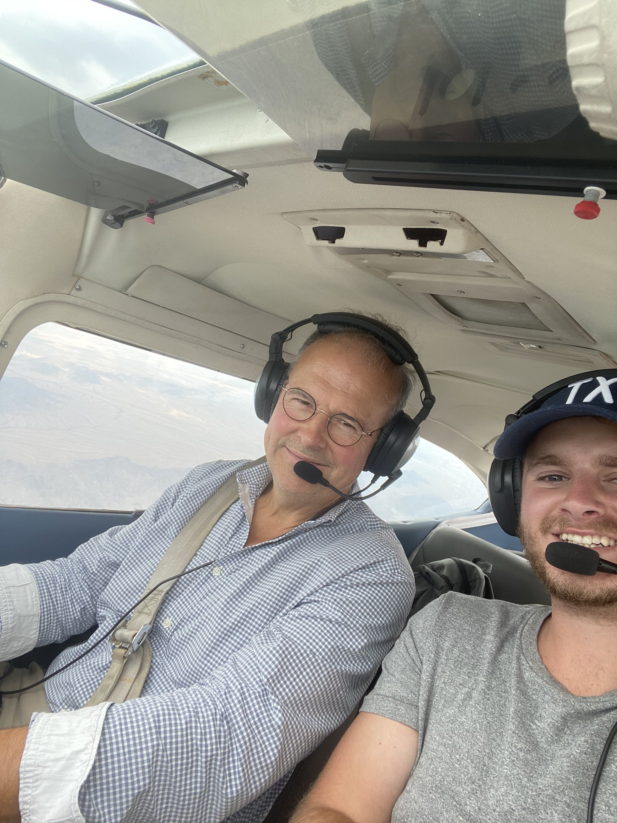 Learning to become a pilot