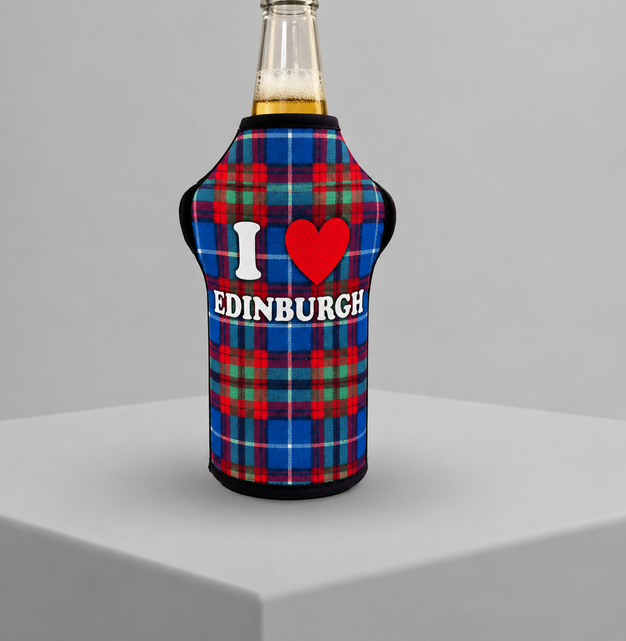 I Love Edinburgh Beer Bottle Cooler