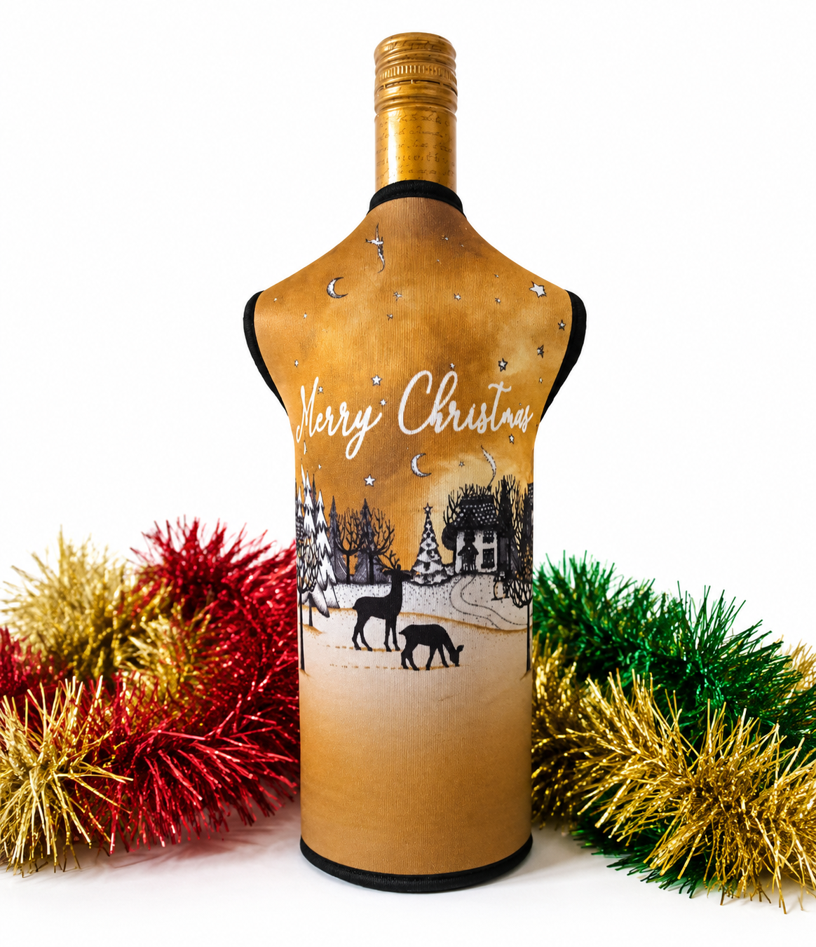 Christmas Gold Wine Cooler