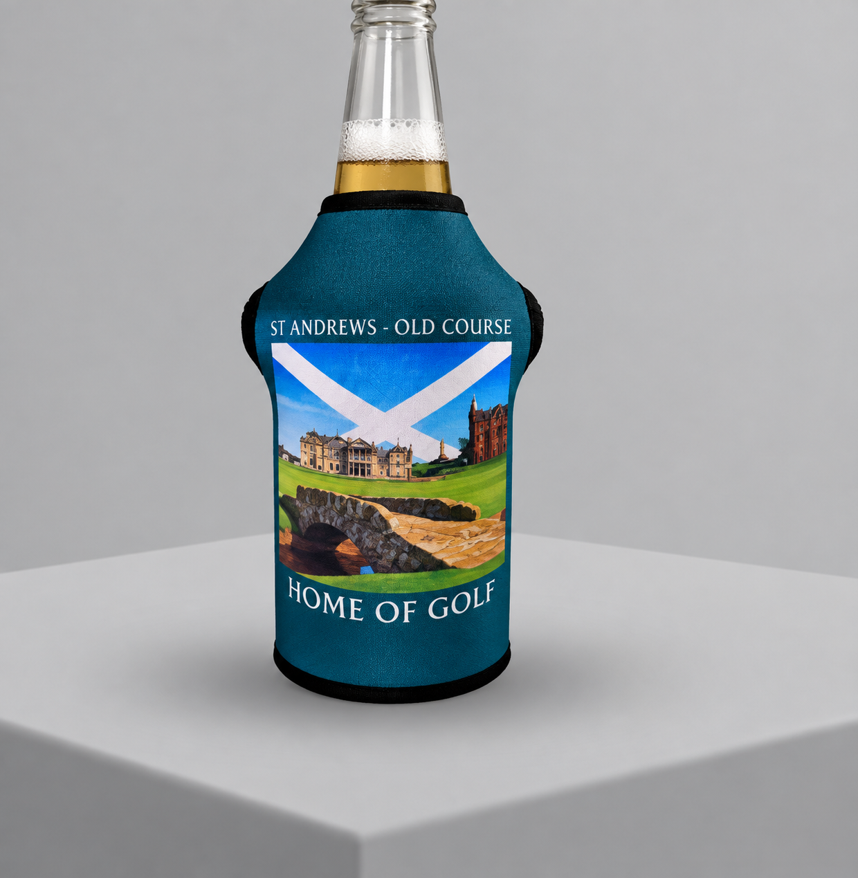 St Andrews Home of Golf beer bottle cooler