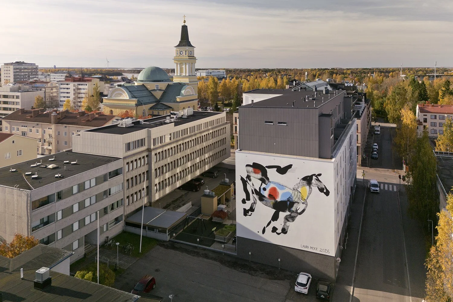 Oulu Capital of Culture 2026 mural