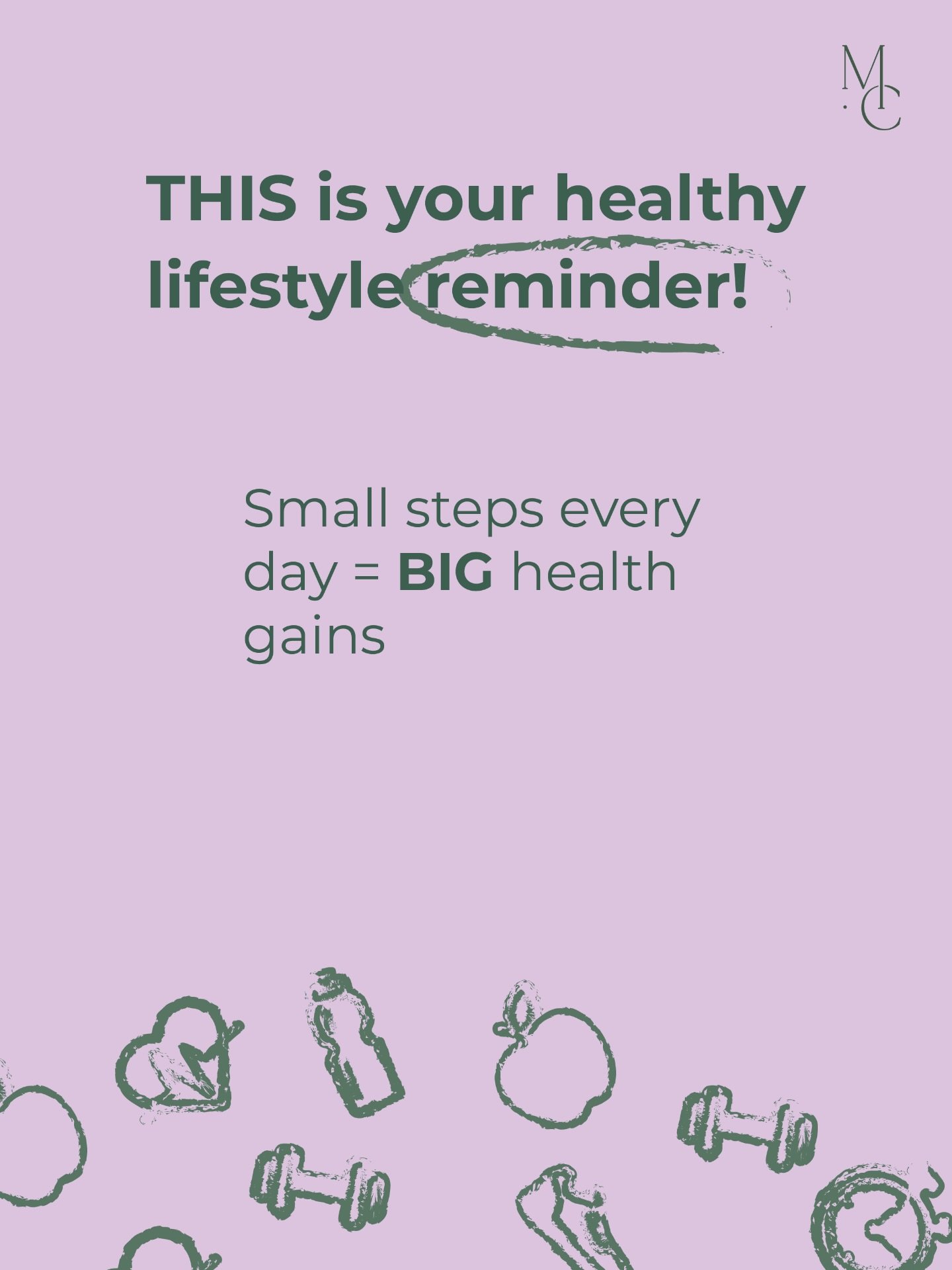 Health is a journey - not a sprint. Celebrate progress, not perfection. 🍎🚶&zwj;♀️
Need support or guidance? Let&rsquo;s talk. Book your appointment with Dr Melize now:

 ☎️ 012 004 1342 

#LifestyleHealth #PreventiveCare #DrMelize
