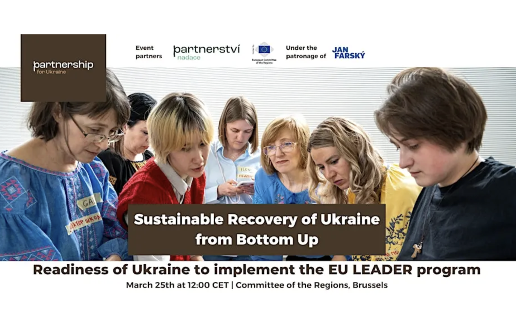 Sustainable Recovery of Ukraine from Bottom Up