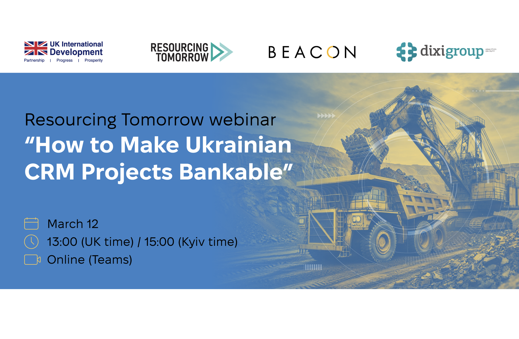 How to Make Ukrainian Critical Raw Material Projects Bankable