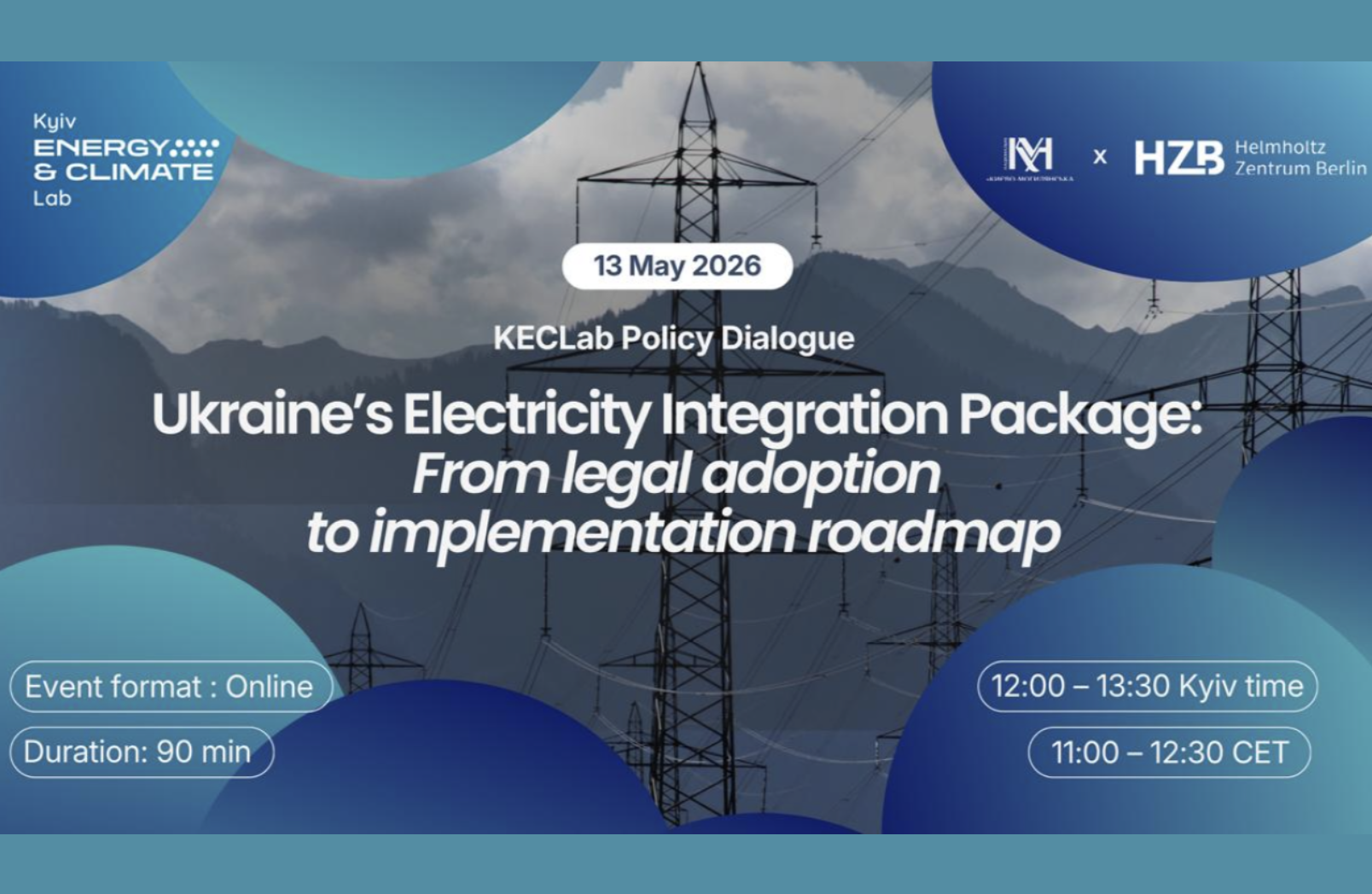 Ukraine's Electricity Integration Package: From adoption to implementation 