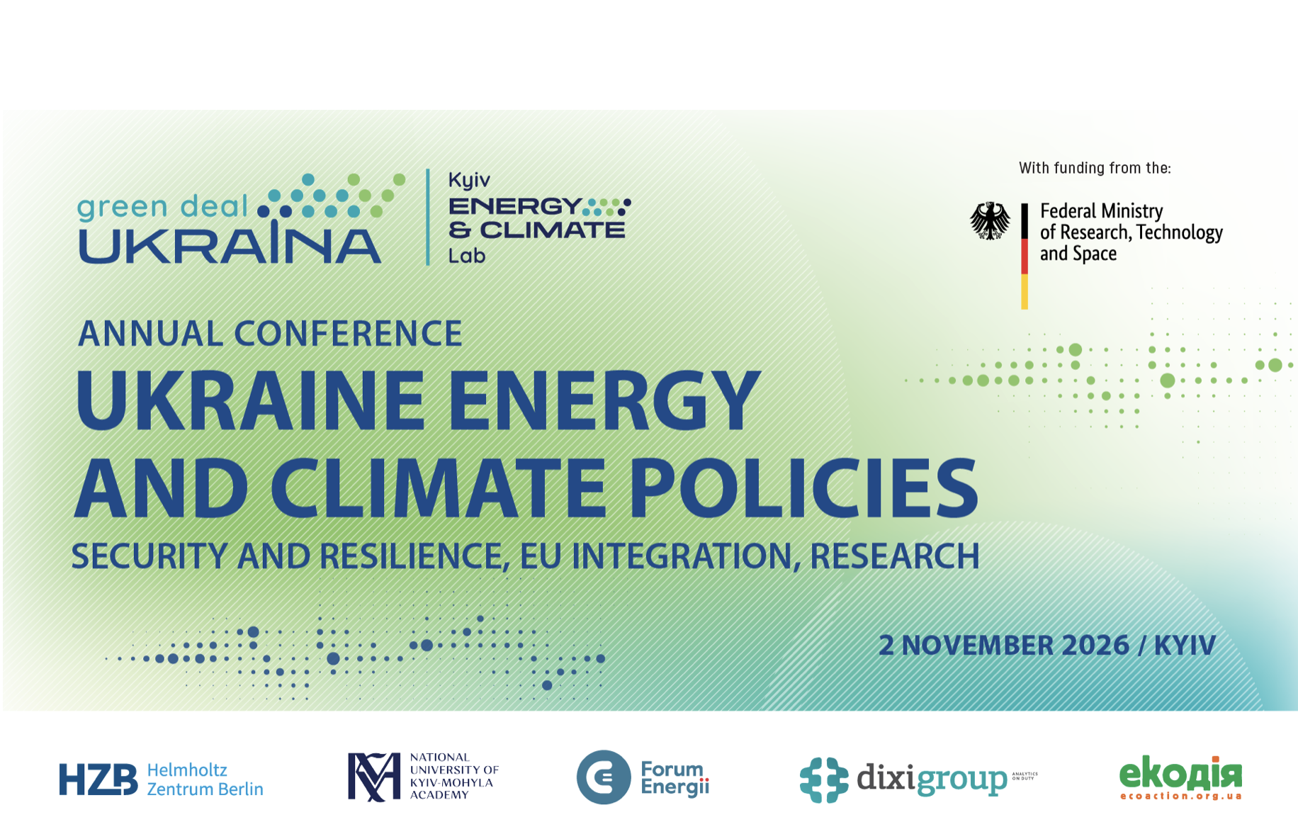 Ukraine Energy and Climate Policies: Security and Resilience, EU Integration, Research