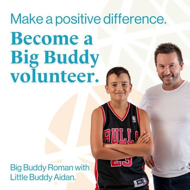 We are stoked to partner with Big Buddy 

Being involved with big buddy for over 10 years I have seen first hand the incredible difference this program can make to a young mans life.

If you are considering it, my advice is don&rsquo;t wait just take