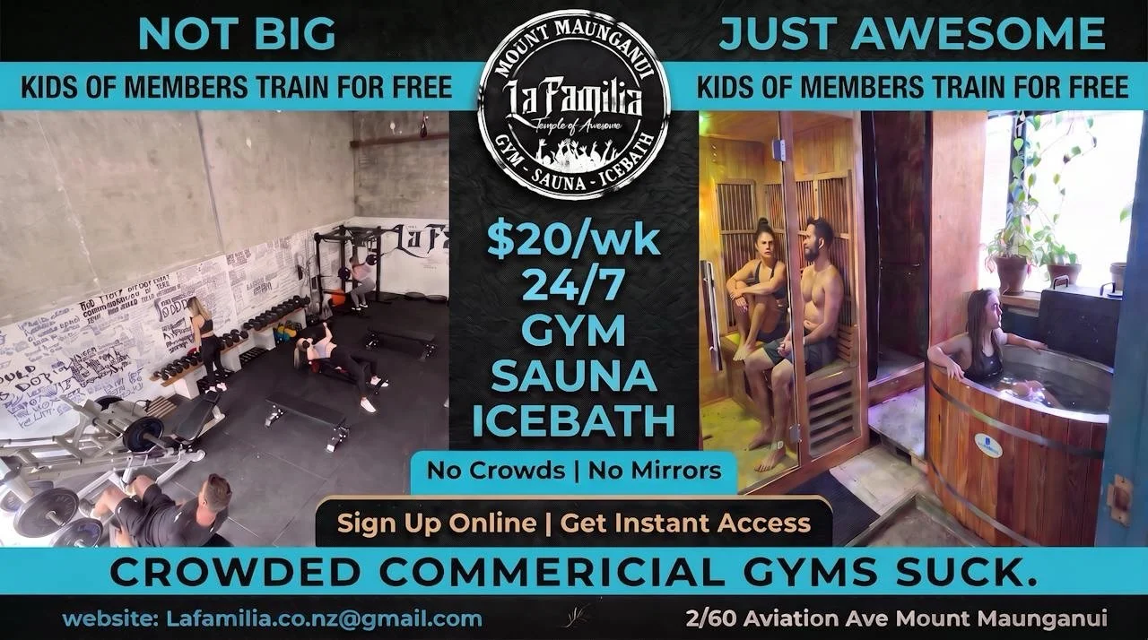 THE SMALLEST GYM IN THE MOUNT. ✊ MEMBERSHIP CAPPED AT 150. 

No crowds, just friends 🤙