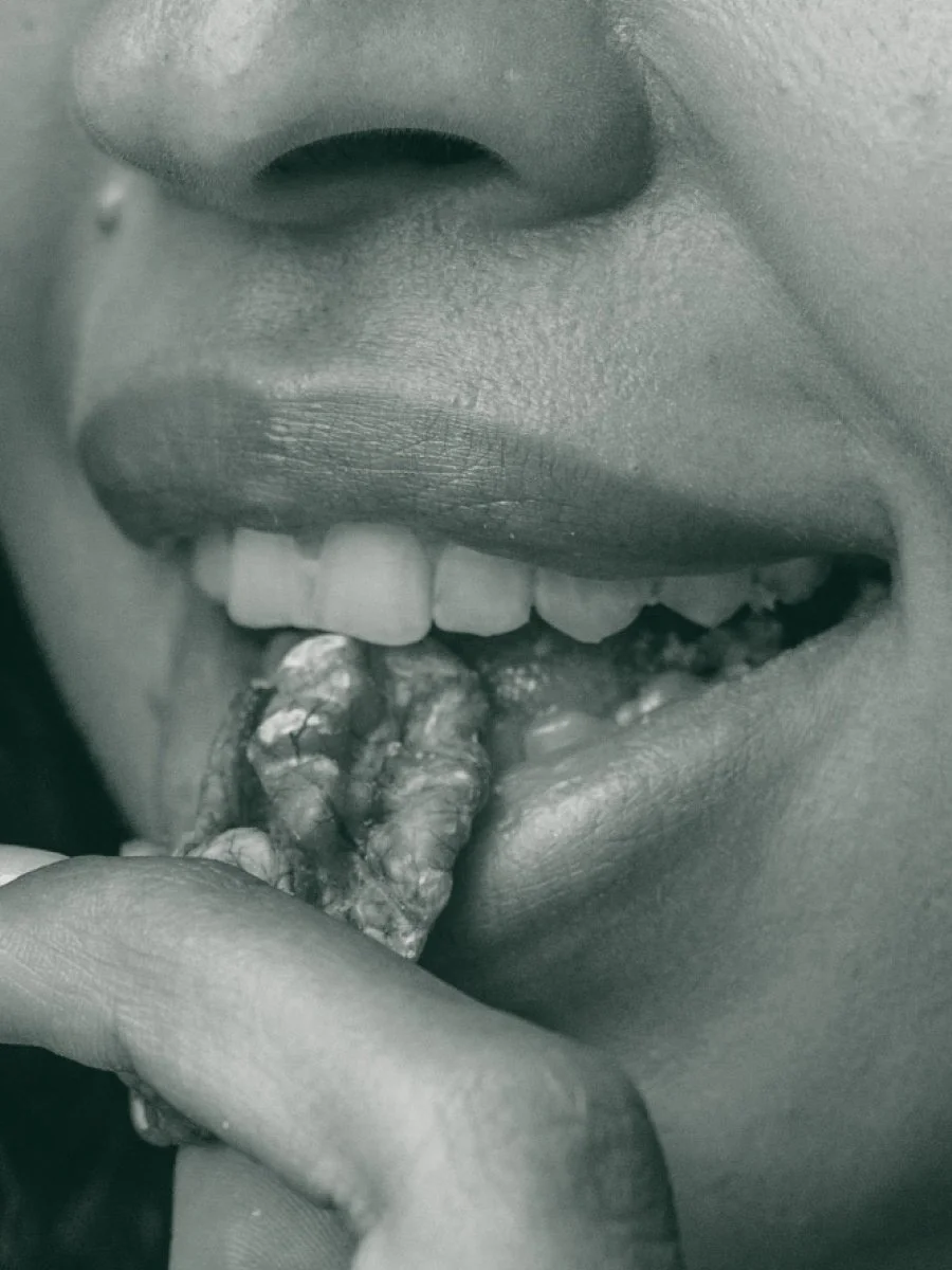 Two woman hands holding a smart phone with a health app. in a warm cozy light