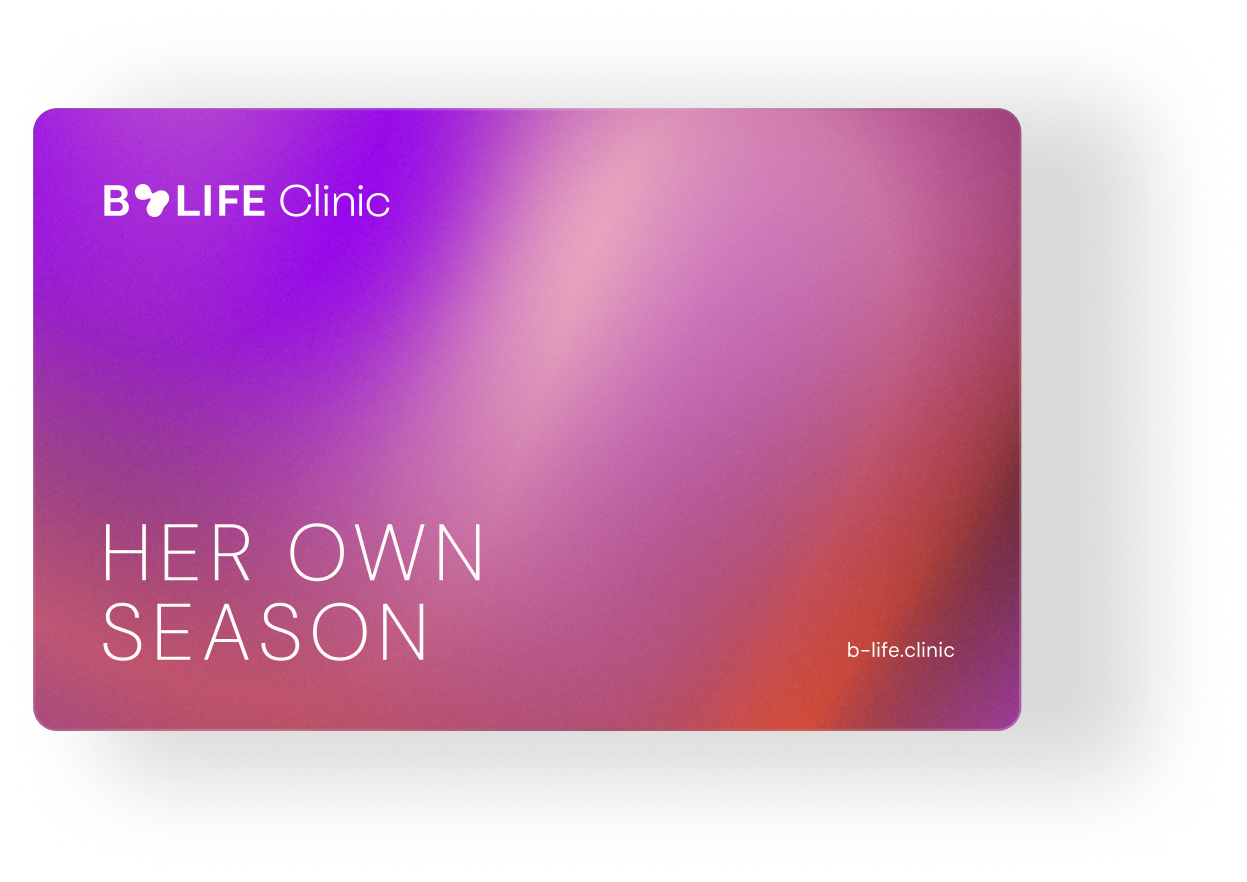 B-Life Clinic Gift Card: Her Own Season