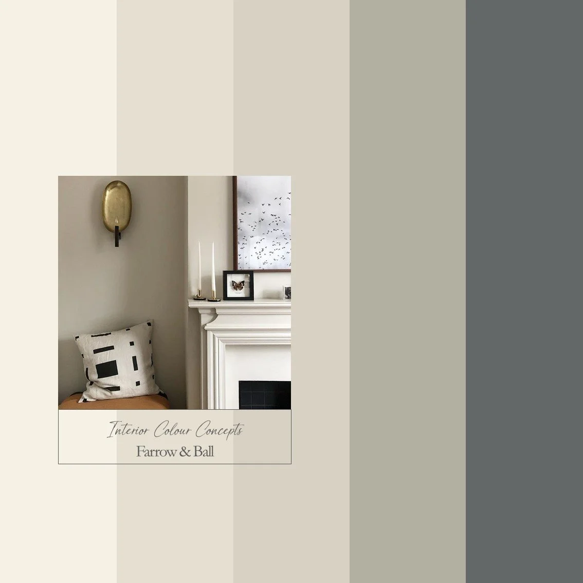 Farrow & Ball Colour Board