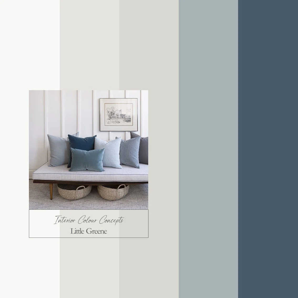 Bring nature into your home with this palette of Little Greene colours.