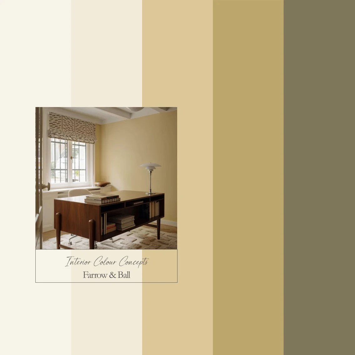 Farrow & Ball Colour Board 115