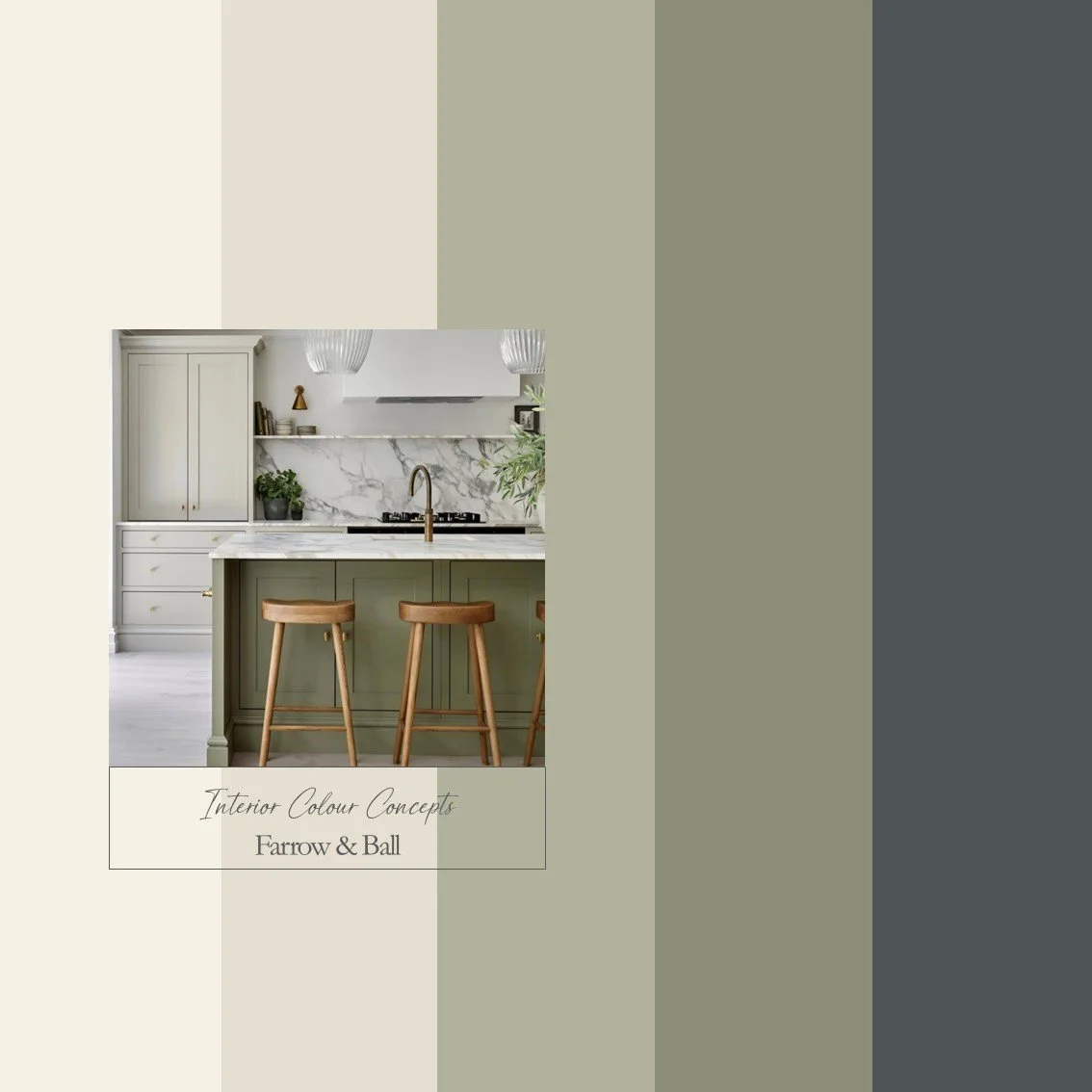 Farrow & Ball Colour Board