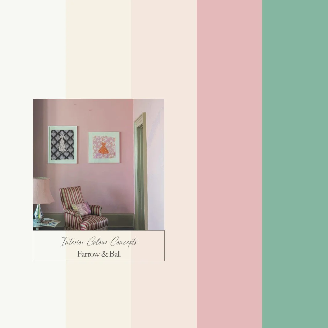 Farrow & Ball Colour Board
