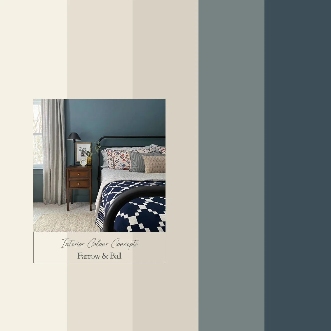 popular blues and grey beige neutrals