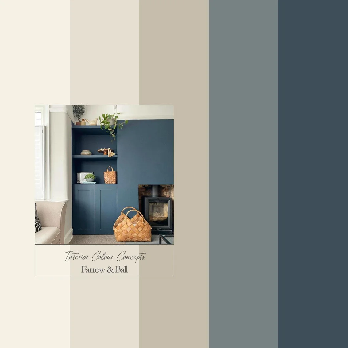 Farrow & Ball Colour Board 155