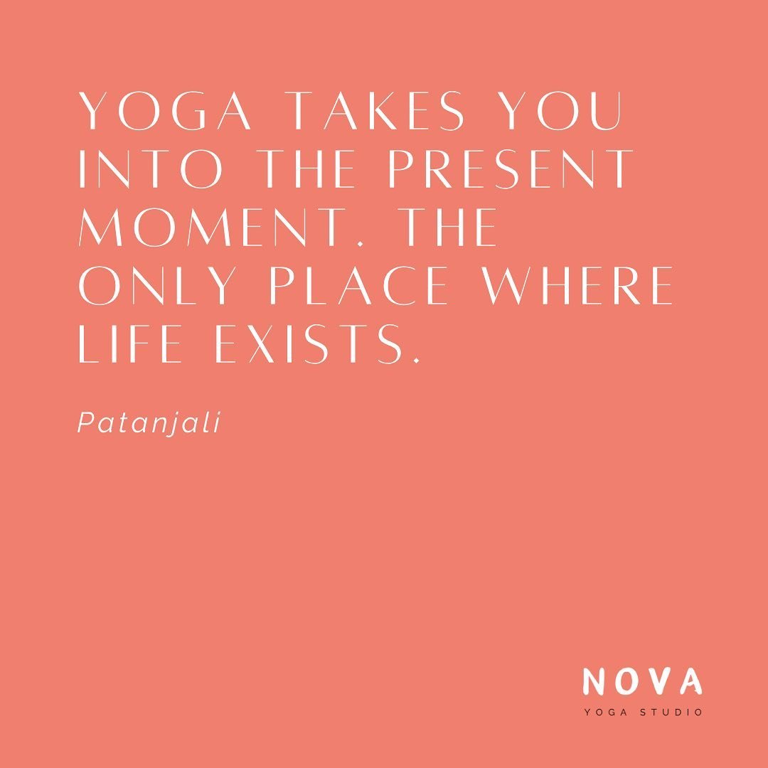 Ground. Centre. Reset.

We can&rsquo;t wait to see you on the mat 🧡

#novayoga #yogastudio #yogaclasses #yogaquotes #patanjali