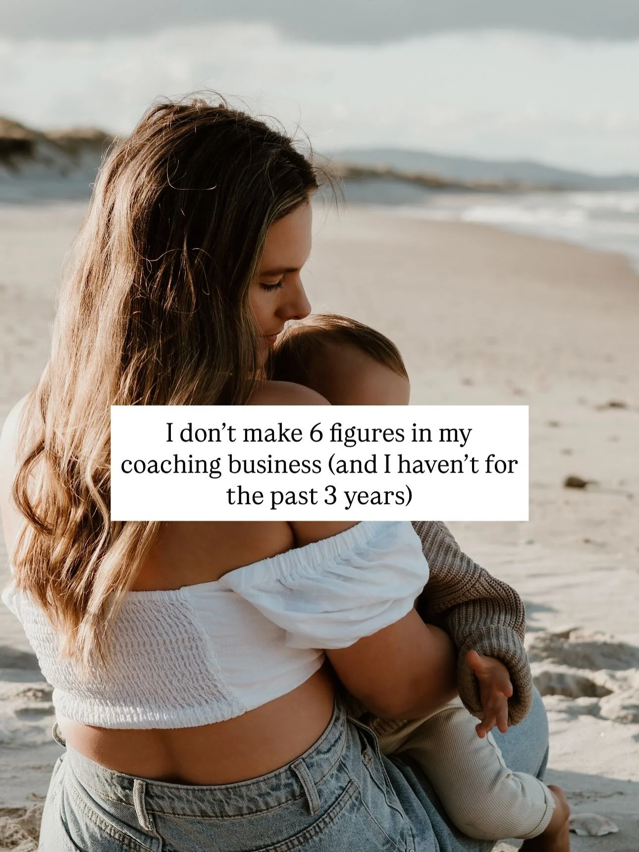 I don&rsquo;t earn 6 figures in my coaching business (and haven&rsquo;t for the past 3 years). These words are for anyone feeling like they&rsquo;re not good enough, or that they&rsquo;re behind or that they&rsquo;re missing something if they&rsquo;r