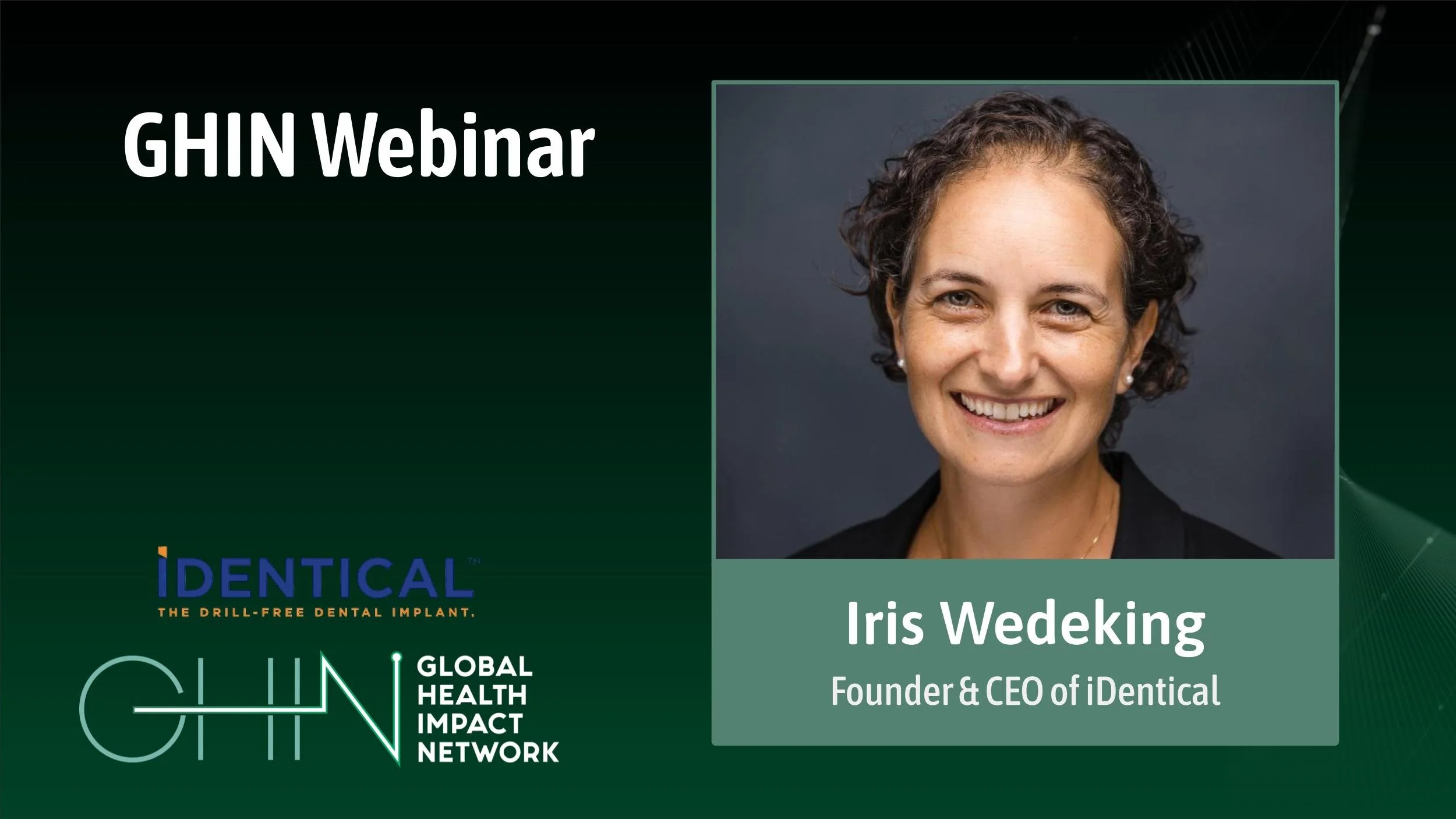 The Future of Dentistry is Drill-Free: Fireside Chat with Iris Wedeking