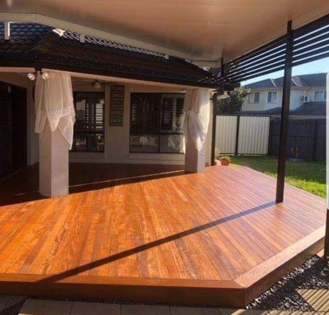 Natural Timber Decking