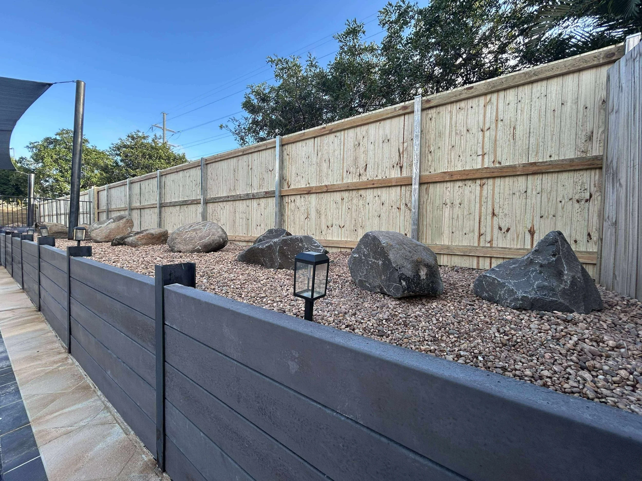 retaining wall townsville