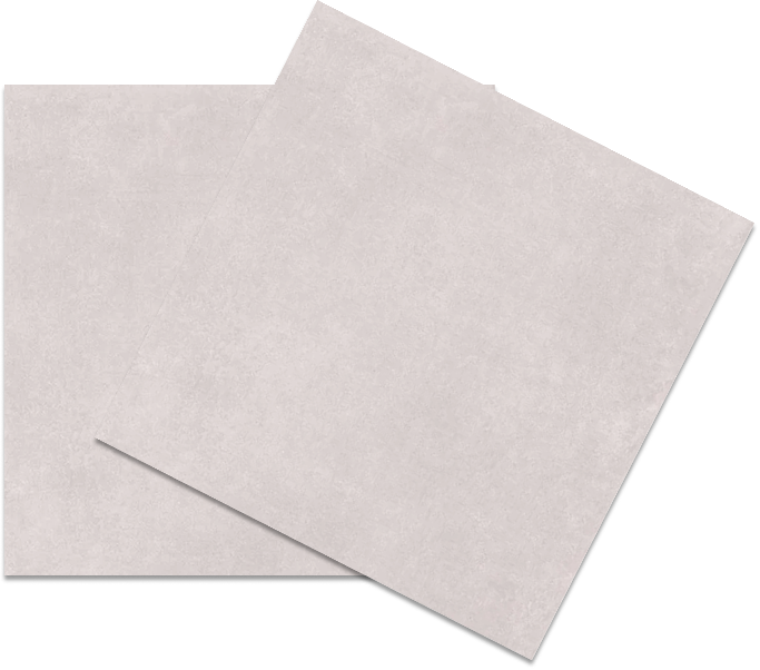 Dois envelopes de papel sobrepostos, um cinza claro e outro mais escuro, visto de cima.