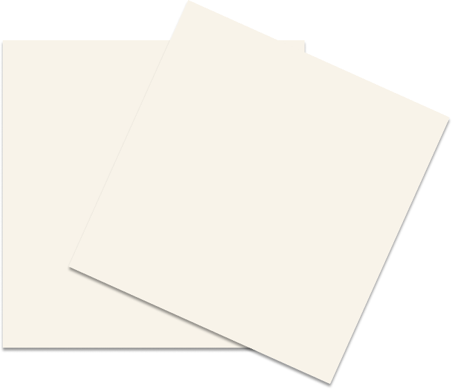 Imagem de um envelope aberto sobre uma folha de papel em branco, ambos em tom claro.