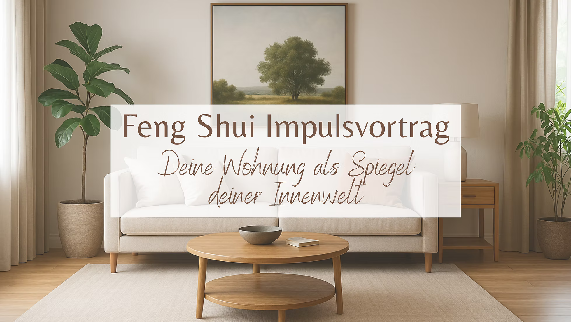 Feng Shui Impulsvortrag – Deine Wohnung als Spiegel deiner Innenwelt