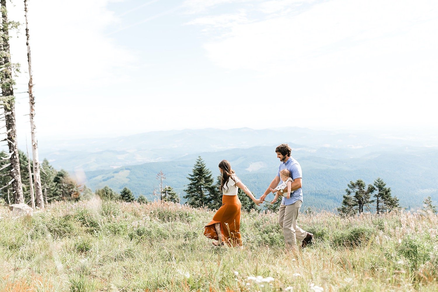 Mary’s Peak | Bruce Family Session | Amanda Meg Photography
