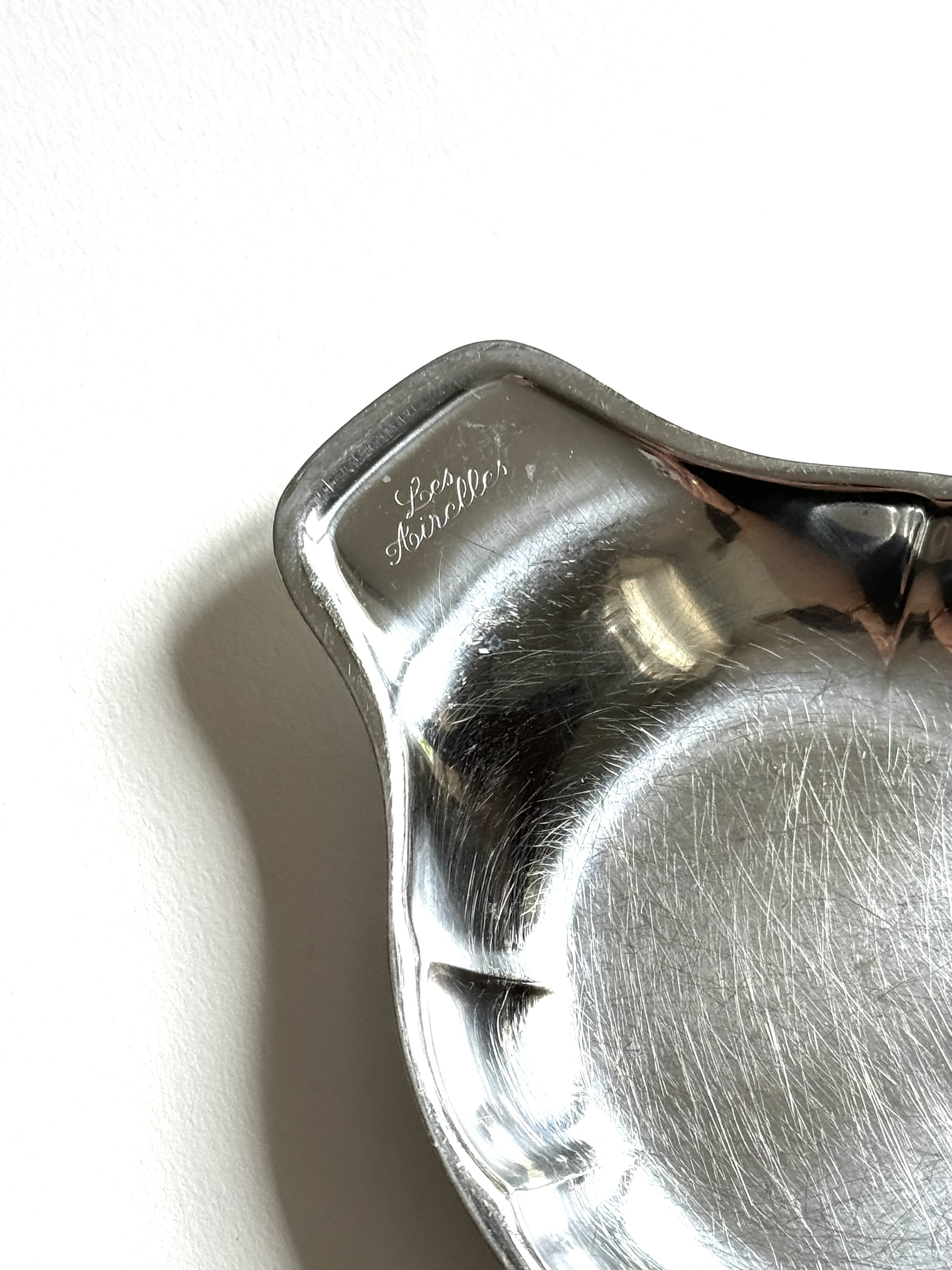 Coquille pie voleuse en inox vintage