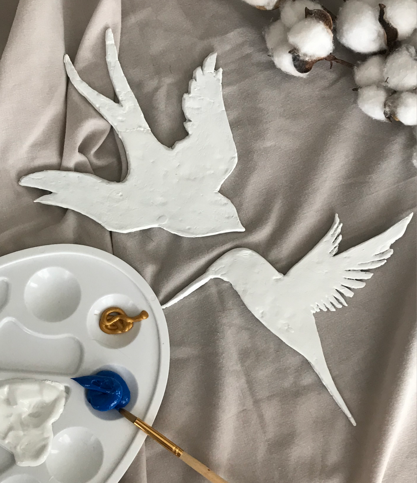 Etape 4 : peinture blanche 