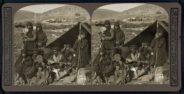 Syria Bedouin Family In The 1930s Historic.jpeg