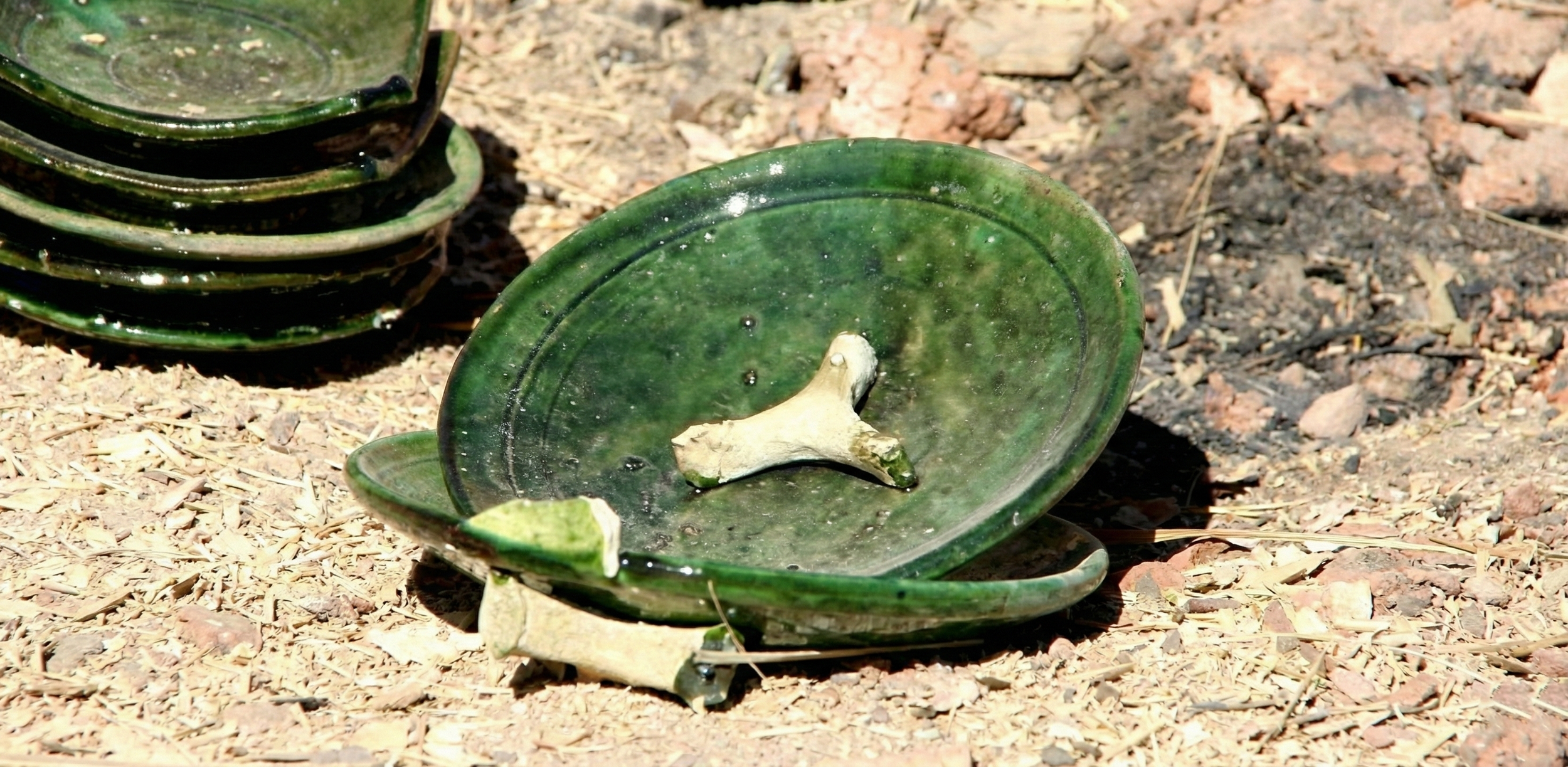 Tamegroute (Y) shape tripod, used to separate ceramics inside the kiln