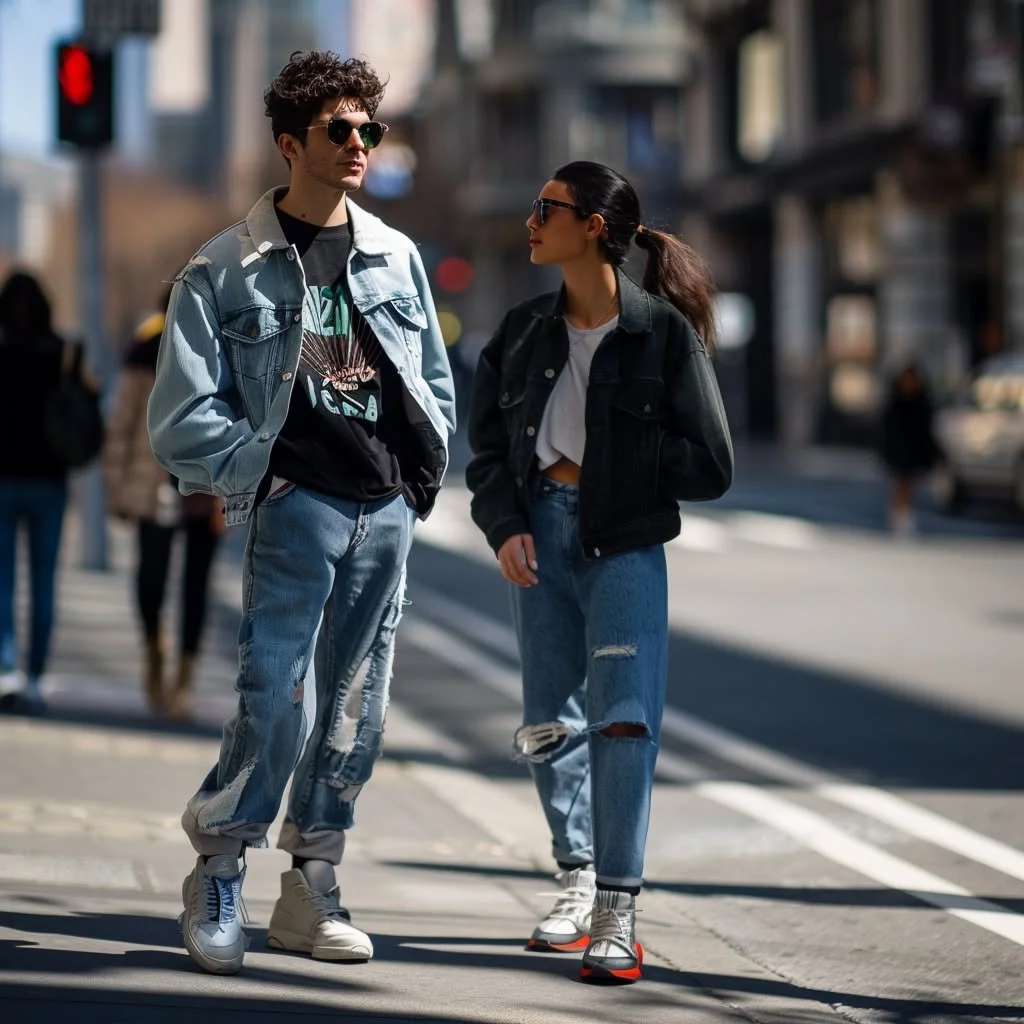 👖 Denim on denim is back 👖

From James Dean to Y2K icons, the &ldquo;Canadian tuxedo&rdquo; has always walked the line between rebellious and timeless. In 2025, it&rsquo;s officially trending again &mdash; with layered washes, oversized jackets, an