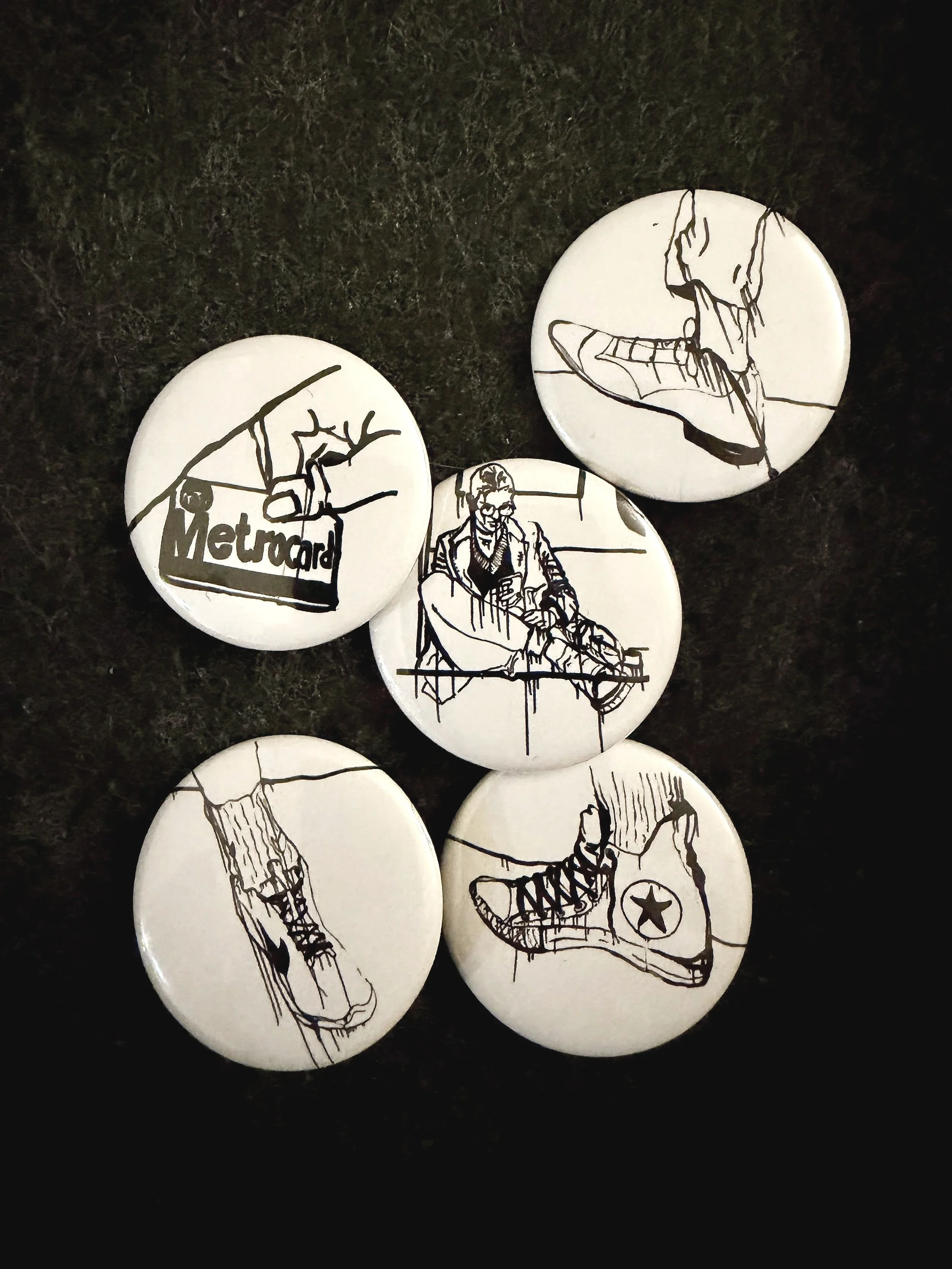 NYC Nostalgia Pin Set - Limited Edition