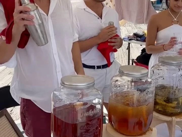 Tea is boring. 17 market &amp; venue rejections told us the same before we finally got off a waitlist outside the seaport thx to @hesterstreetfair to serve hundreds of guests in 95 sunny degree weather, then thousands  @newyorkcoffeefestival and lite