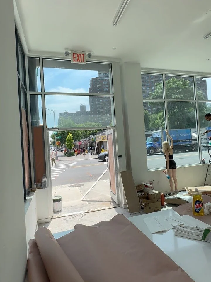 building our home.

our contractor left with our money with an unfinished bar and loads of trash 3 days before inspection.

the inspector walked in while we were literally on the floor using cut lemons + coffee grounds to kill the fresh paint smell.
