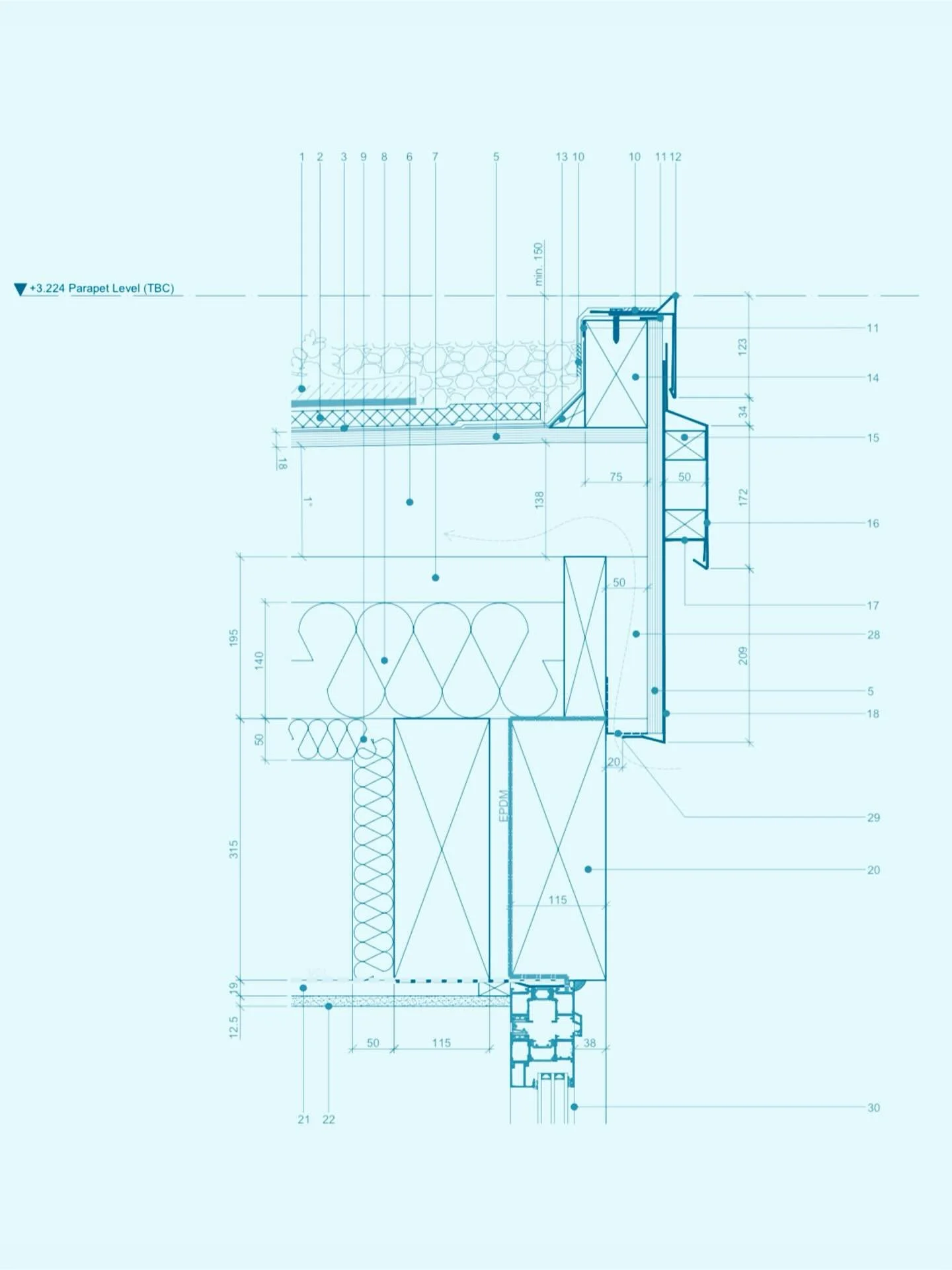 Week of detailing&hellip; amongst all the other stuff&hellip; and the manc sun! 

#dznstor #technicaldrawing #detaileddesign #architecture #manchesterarchitecture