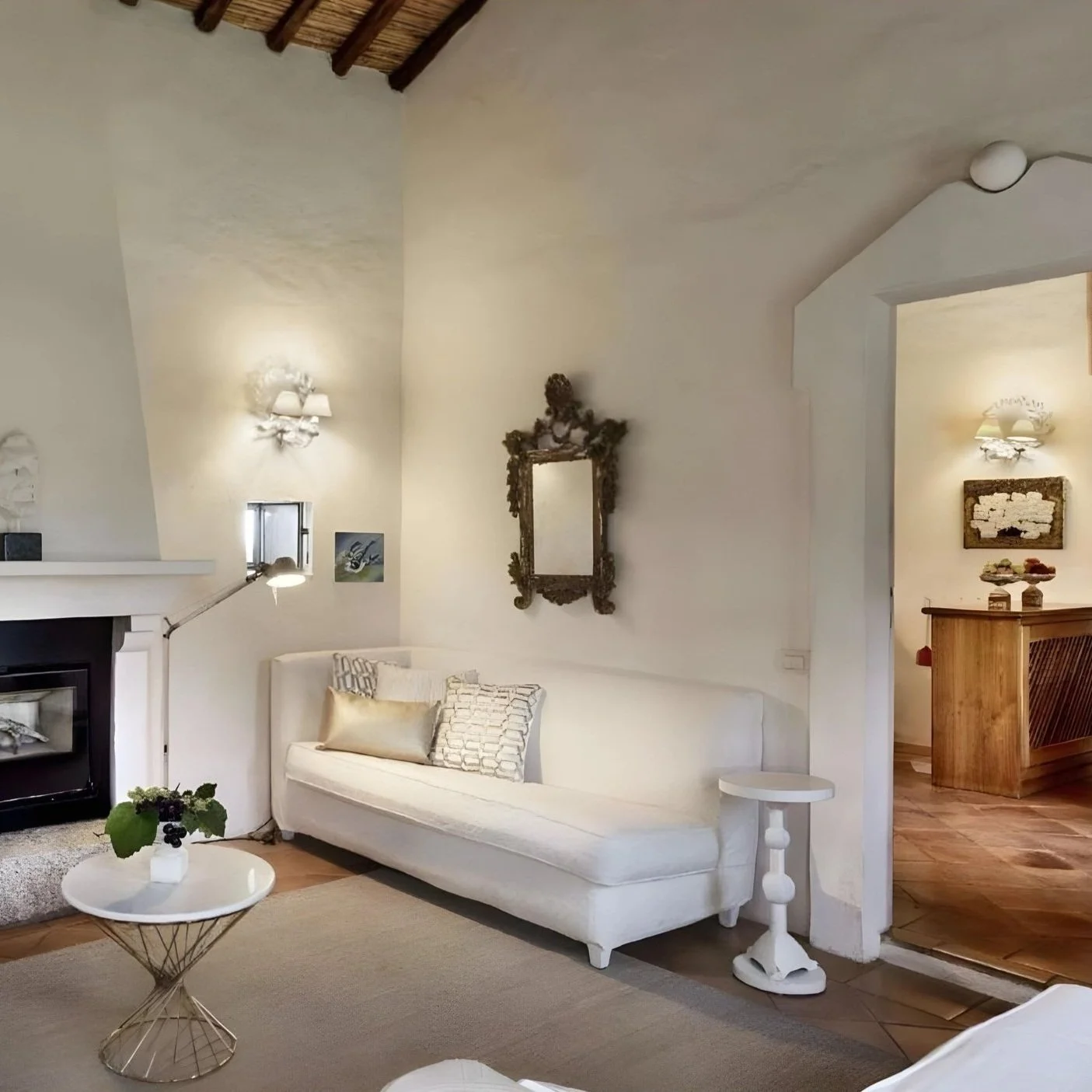 beautiful interior of the villa for rent in Costa Smeralda