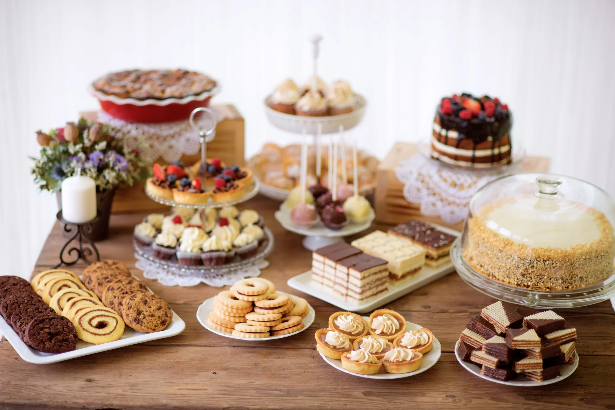 Catering Dessert Spread, Dessert Table