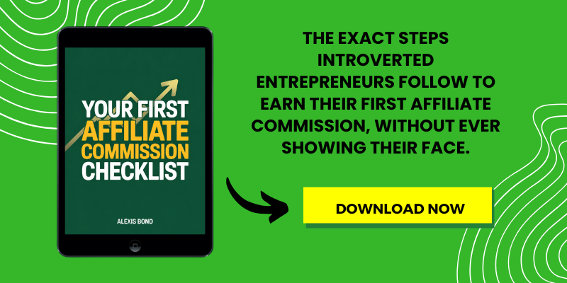 Your First Affiliate Commission blog graphic
