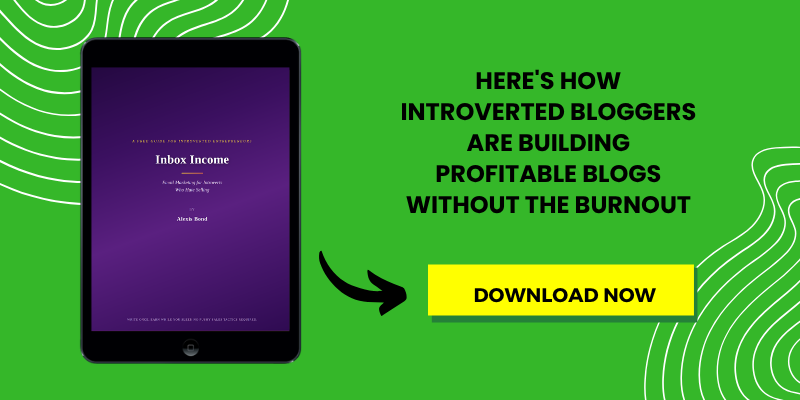 Inbox income ebook cover blog graphic