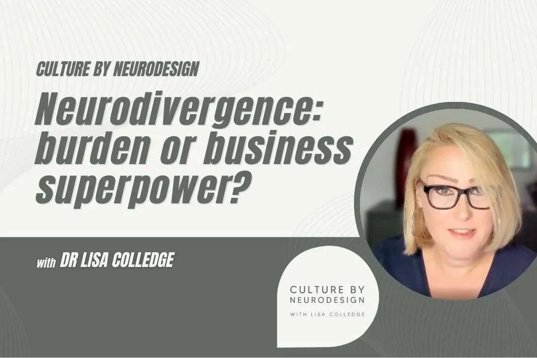 Episode 48: What the neurodivergence? Sabine van Ditzhuizen puts me on the spot about neuro-inclusive desig
