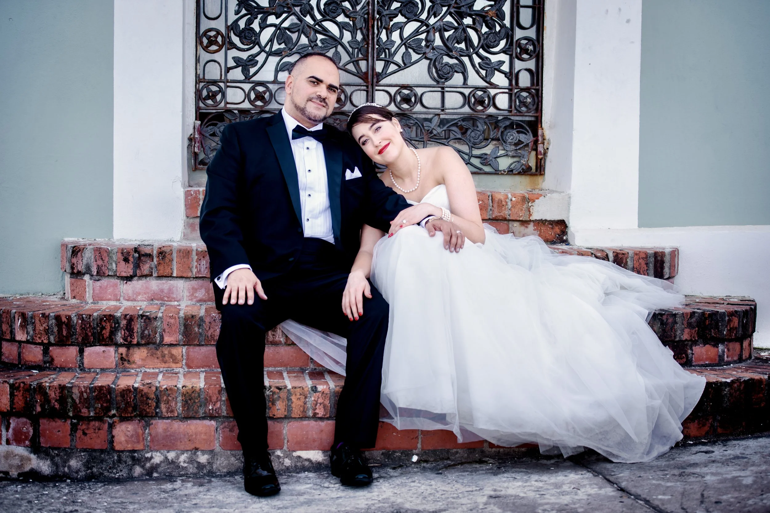 taking a break on your wedding day