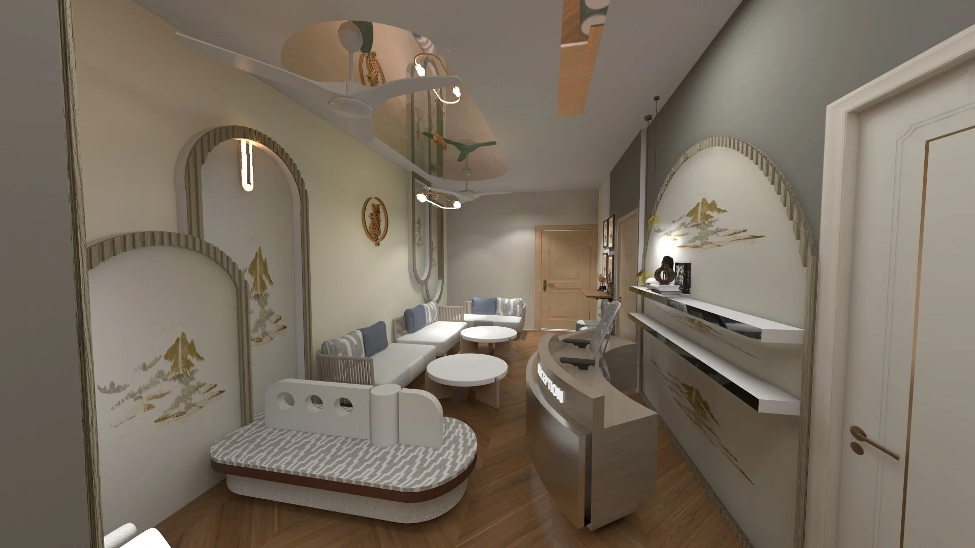 Dermatology Clinic Reception Area