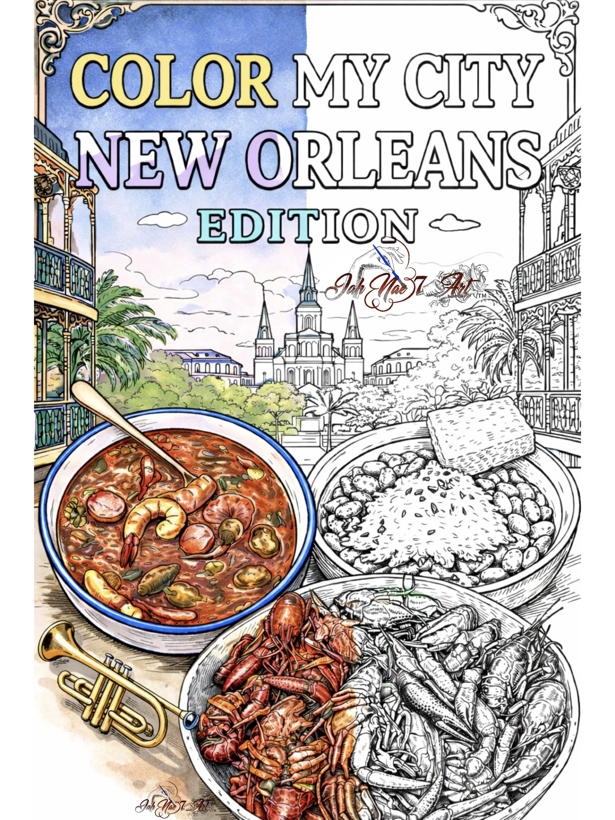 Pre-Order Color My City: New Orleans Edition Coloring Book