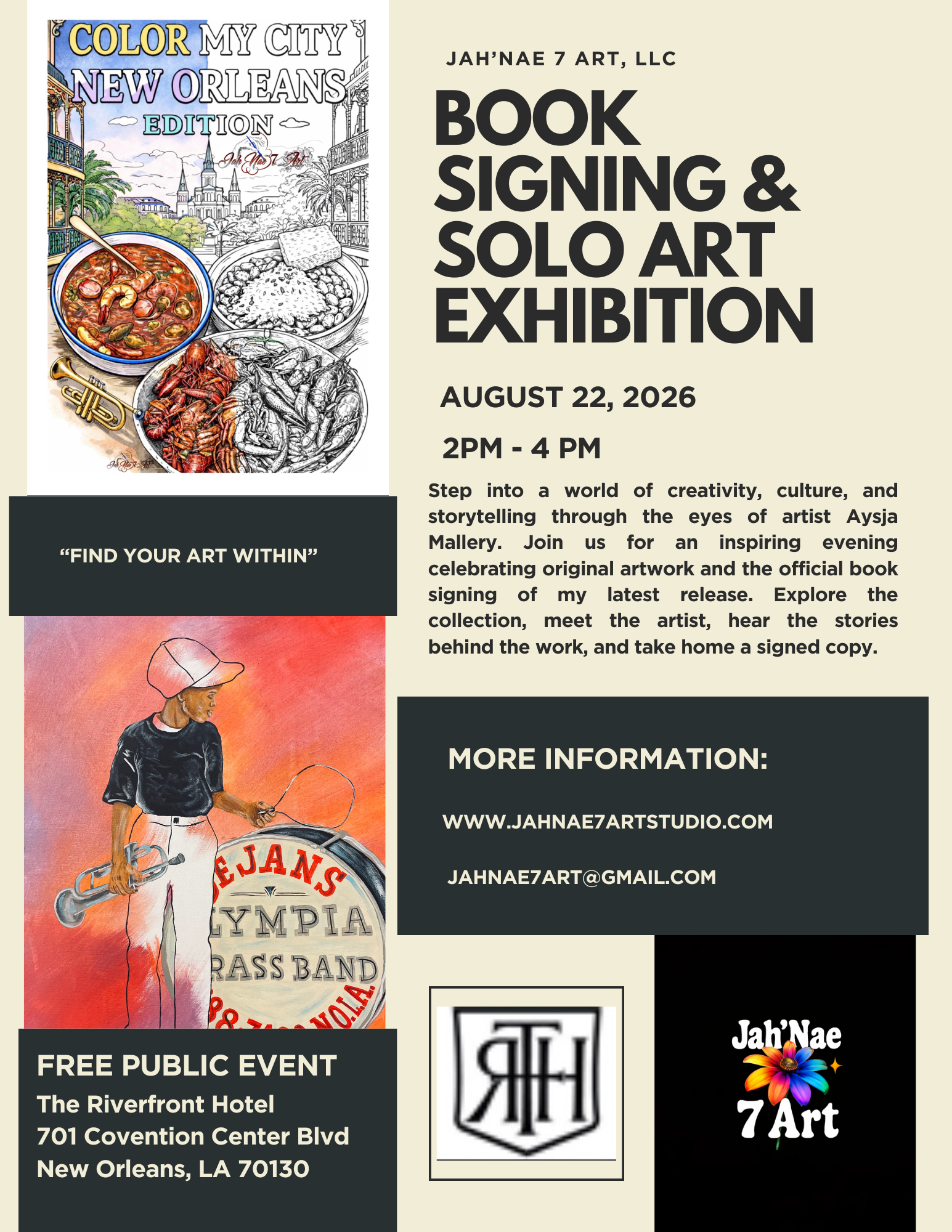 Beige and Black Modern Art Exhibition Flyer.png