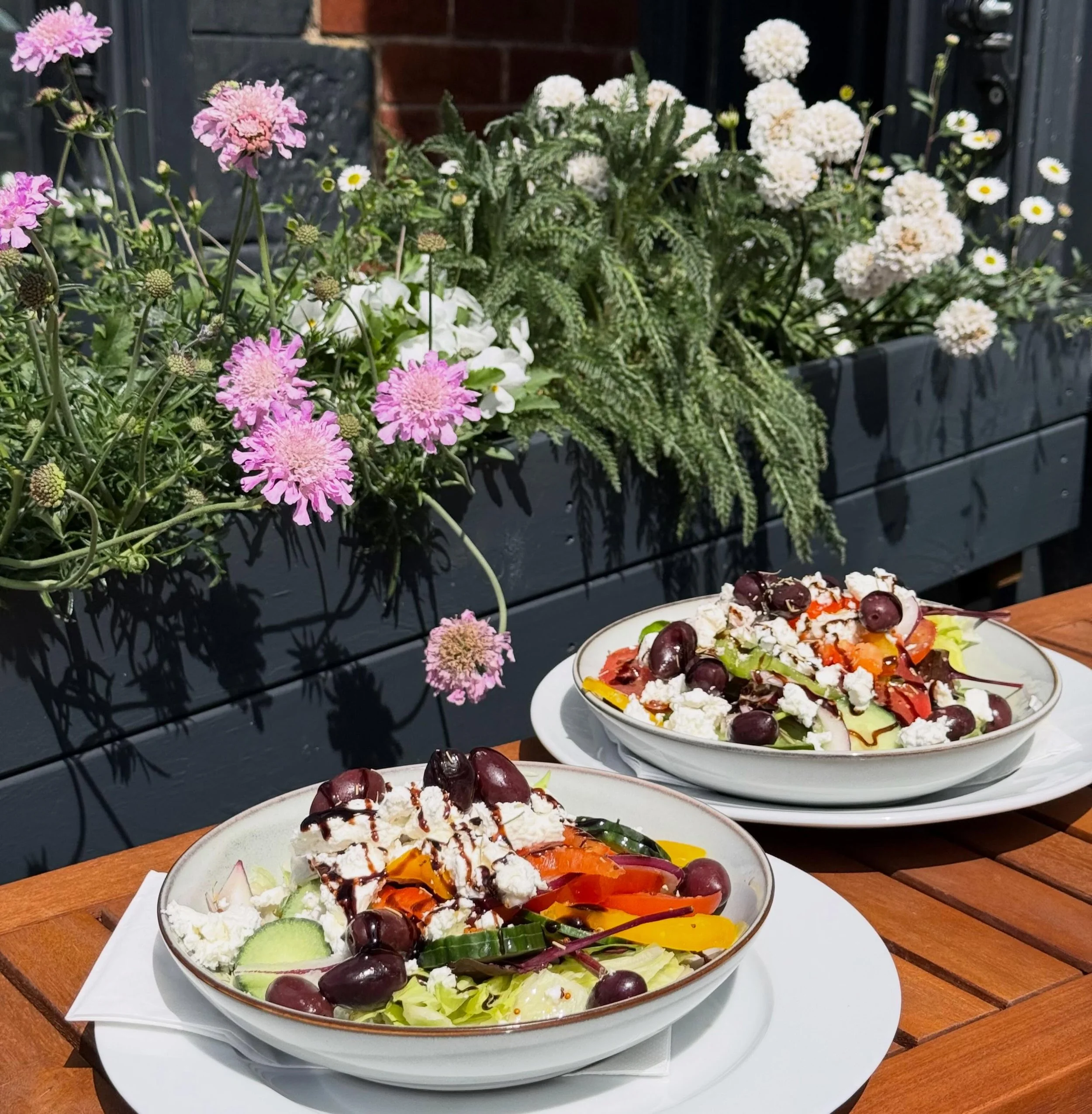 Sun and Salad☀️🥗🤍

#newcastlefoodies #kitchen91