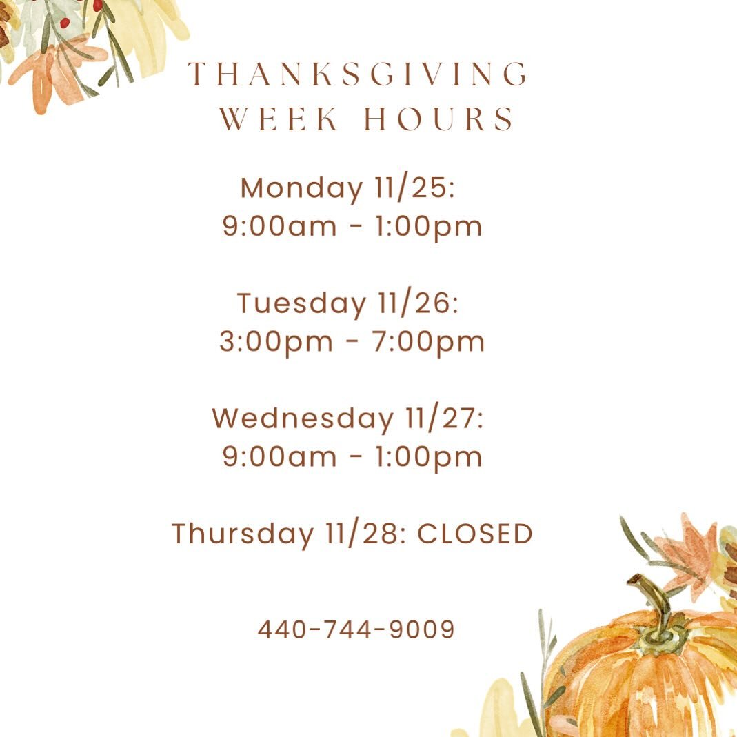 Schedule is filling up! Call or message to get in before Thursday! 

📱440-744-9009